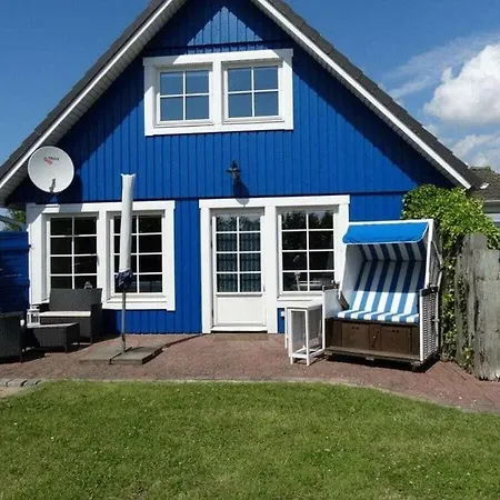 Blue House On The Dike *